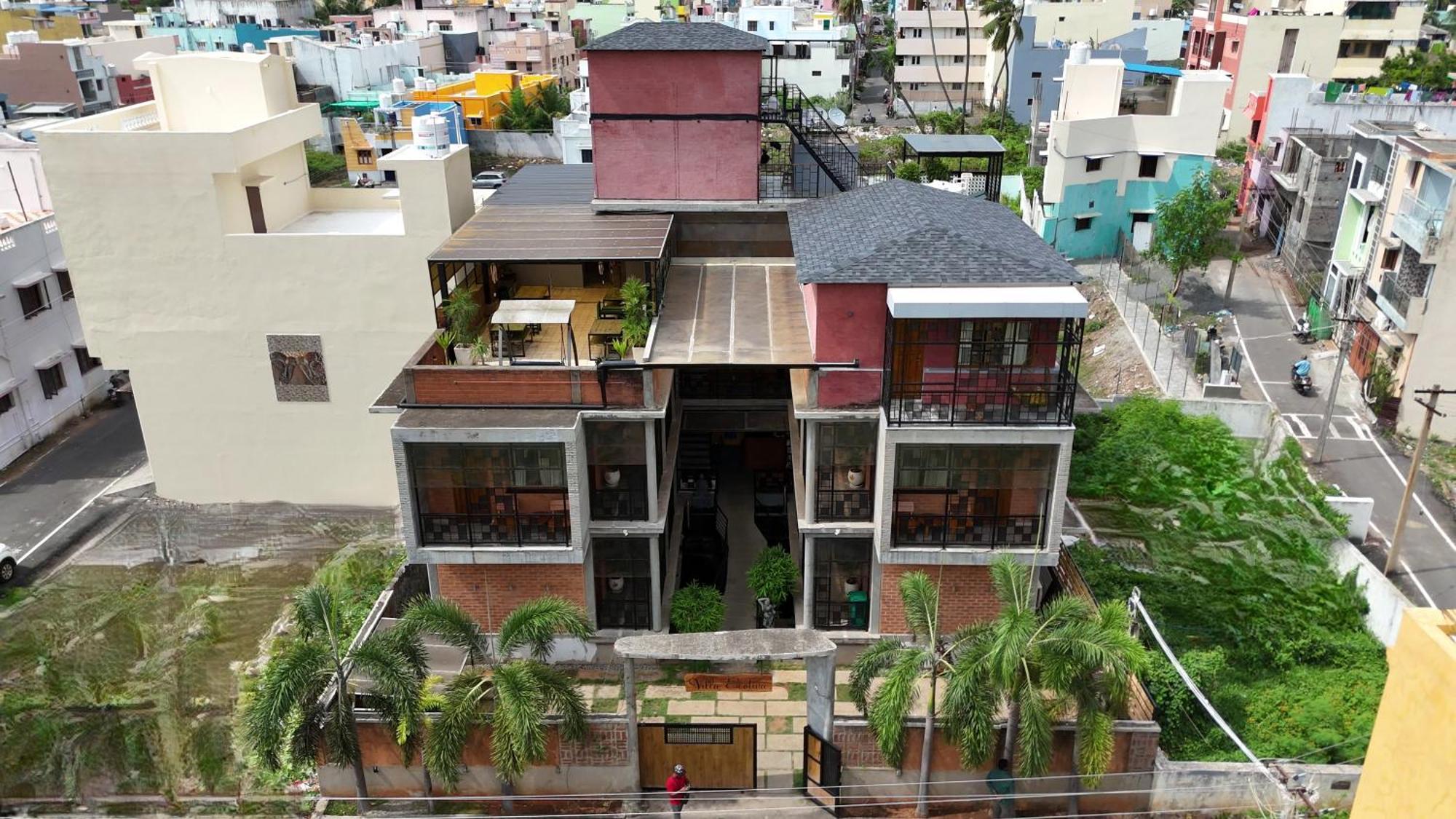 Villa Ecotiva Pondicherry Exteriör bild