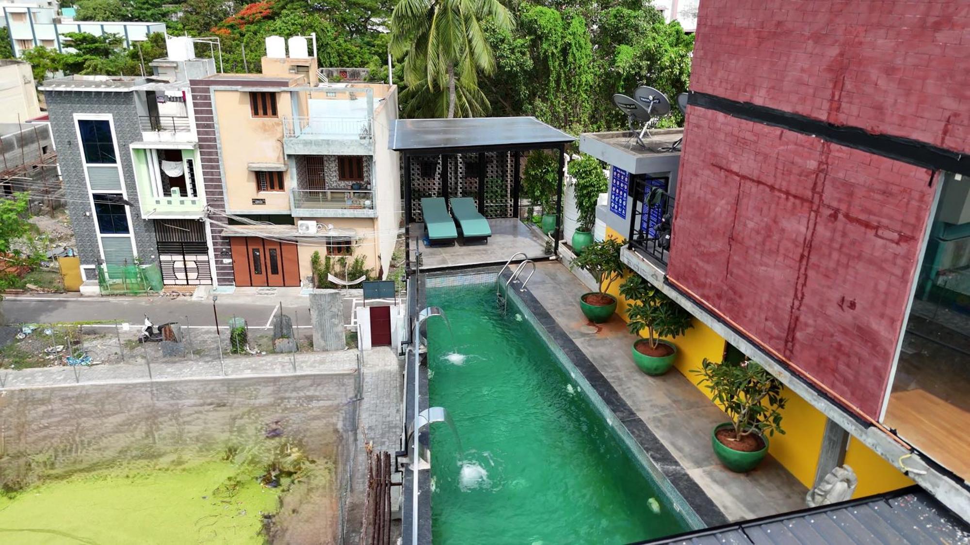 Villa Ecotiva Pondicherry Exteriör bild
