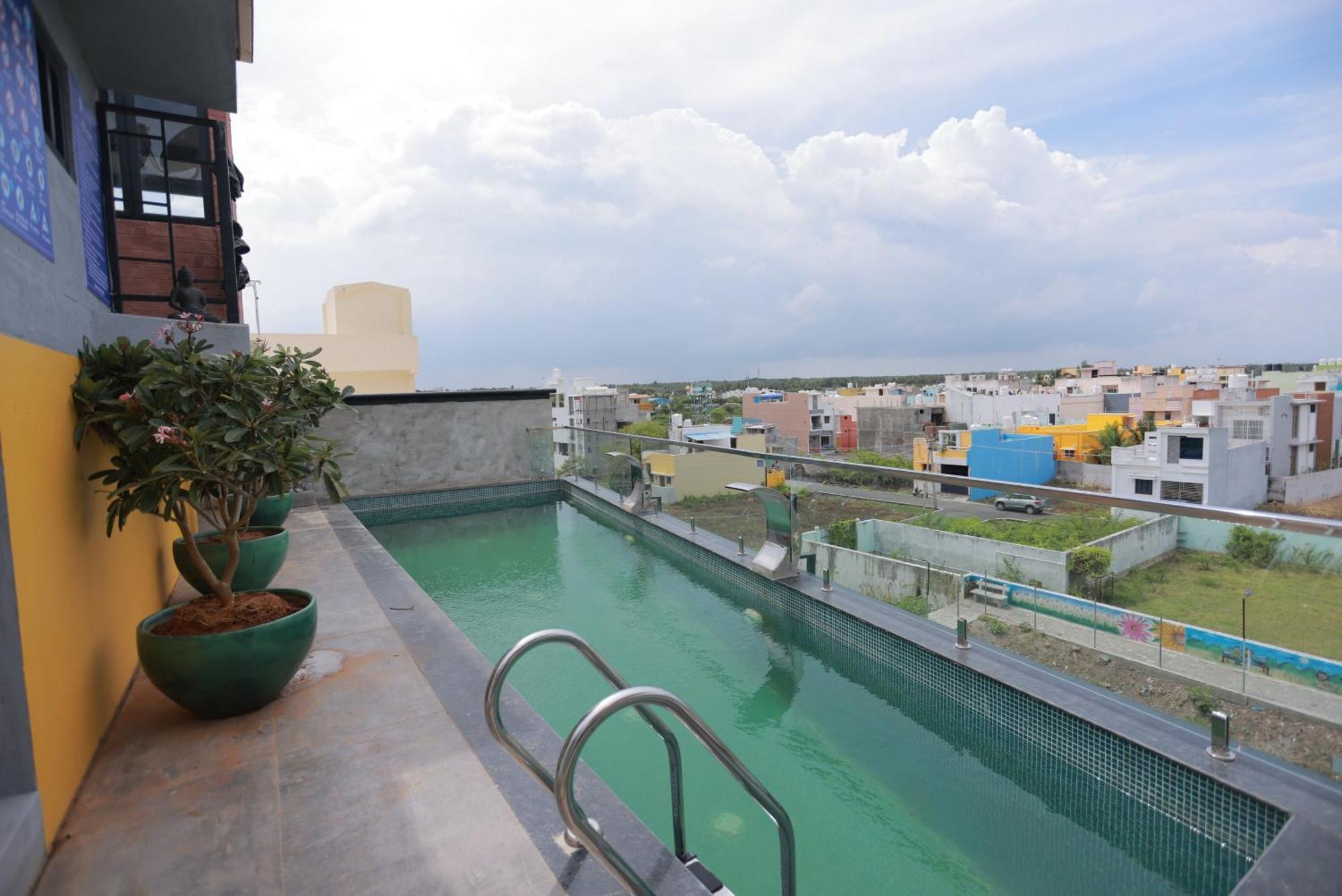 Villa Ecotiva Pondicherry Exteriör bild